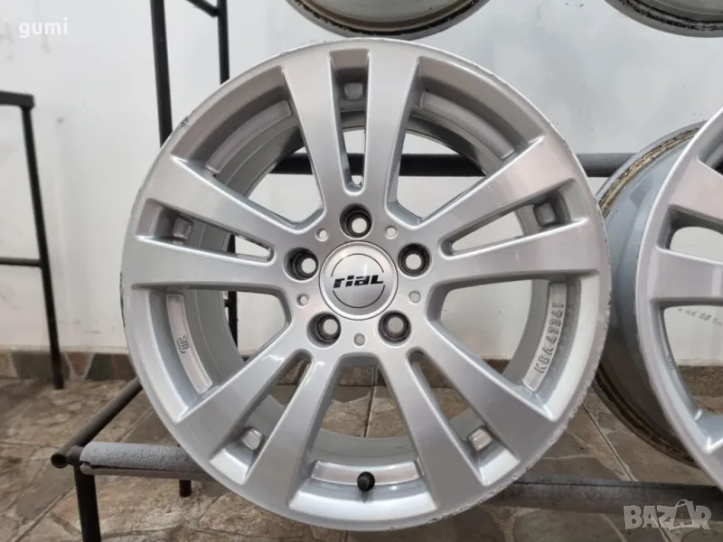 4бр 16ски джанти RIAL за  MERCEDES, AUDI, VW  5х112мм , снимка 1