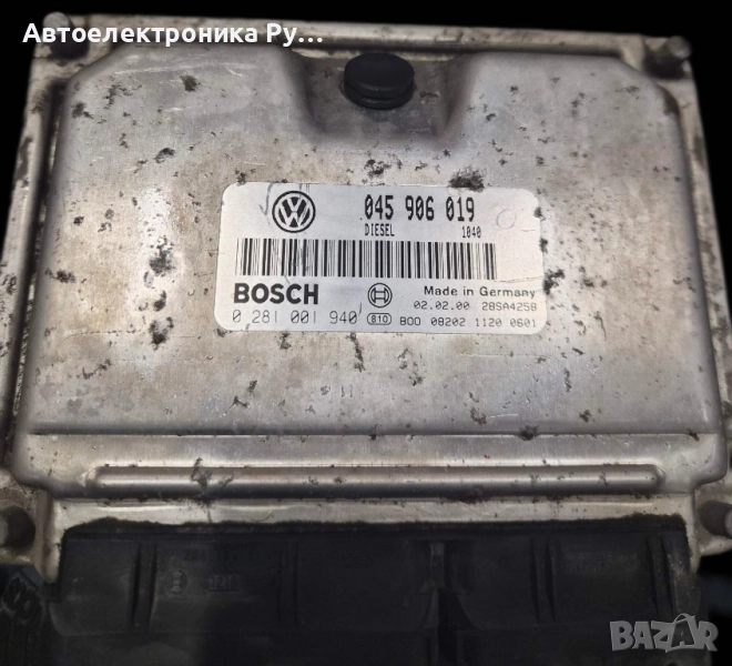компютър VW VOLKSWAGEN POLO 1.4 TDI, 045906019, BOSCH ,0 281 001 940,, снимка 1