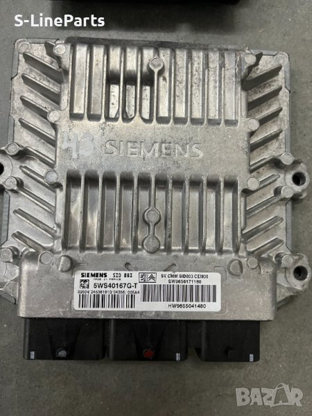 Компютър двигател ECU SIEMENS SID 803 Peugeot 307 407 Пежо 307 407 2.0HDI 2.0ХДИ 136к.с pejo #43, снимка 1