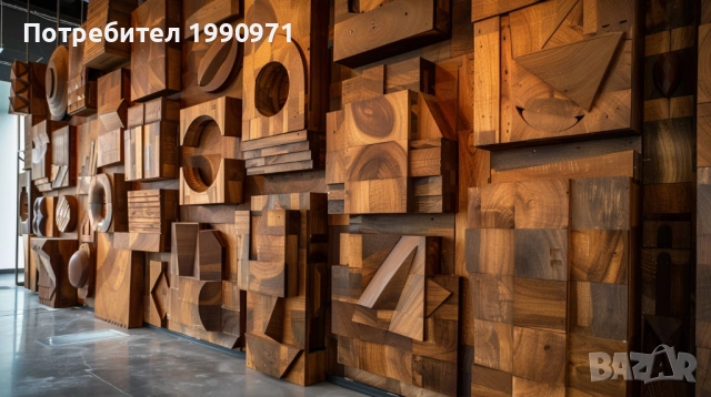 Дървено пано - Стенен декор от масивна дървесина. По поръчка, снимка 2 - Декорация за дома - 53726957