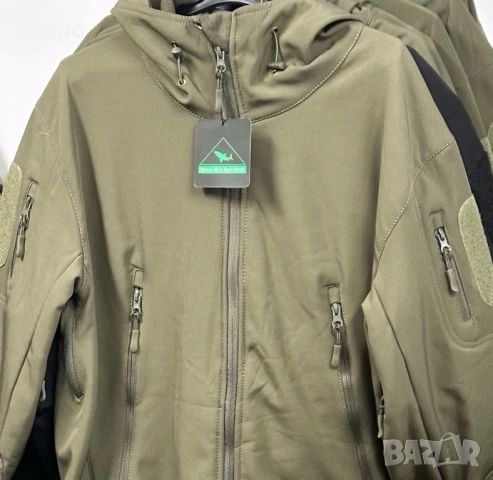  Софтшел якета—нови+Подарък-Тактически колан и Гривна за Оцеляване, снимка 3 - Екипировка - 51307190