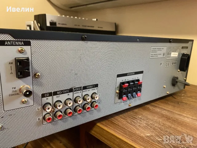 Sony STR De185, снимка 4 - Ресийвъри, усилватели, смесителни пултове - 48919859