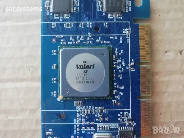 Видео карта Volari XGI V3/XP5 128MB DDR 64bit AGP, снимка 8 - Видеокарти - 37128610