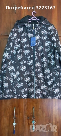 Стилно дамско яке - две лица.