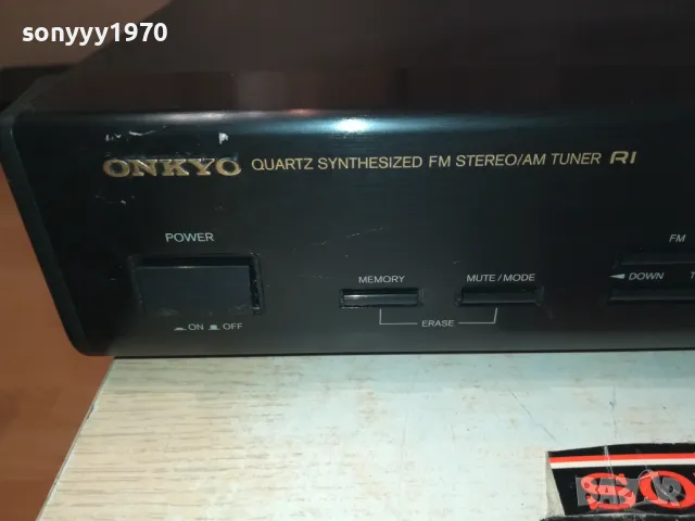 ONKYO T-4830 TUNER MADE IN JAPAN-ВНОС SWISS 1602251708, снимка 13 - Ресийвъри, усилватели, смесителни пултове - 49153897