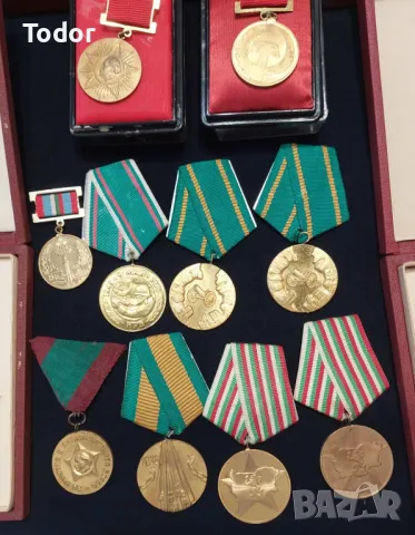 Лот ордени и медали от соца, снимка 4 - Антикварни и старинни предмети - 50377664