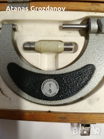 Микрометър, снимка 2 - Други инструменти - 52456911