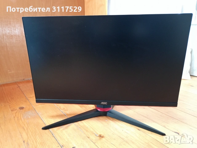 Монитор АОС 24G2U, 144hz, aoc, 1080p, снимка 8 - Монитори - 53260306