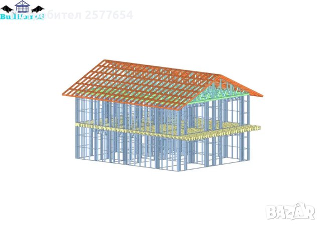 Къща,Преместваема къща,Сглобяеми къщи,Модулни,Жилищни-218,9м²