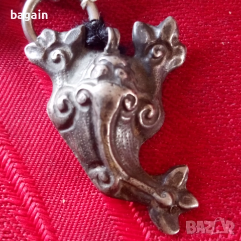 Старинна китайска броеница с амулети., снимка 9 - Антикварни и старинни предмети - 52590504