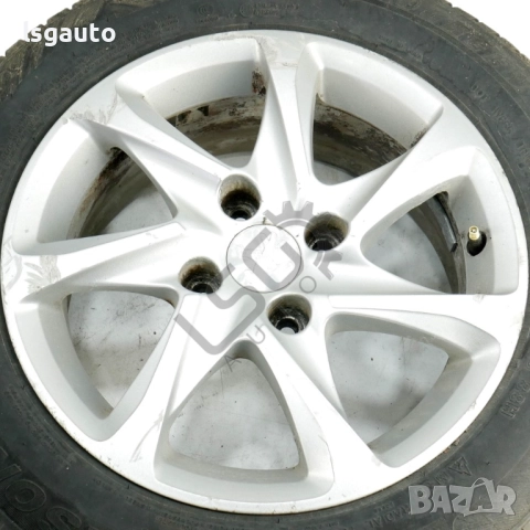Алуминиеви джанти 4x108 с гуми R15 Peugeot 208 I 2012-2019 ID: 151976, снимка 4 - Гуми и джанти - 52163989