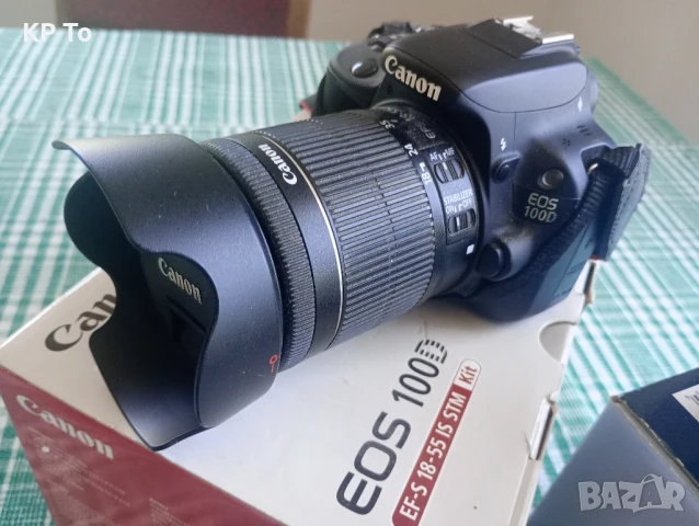 Canon EOS 100D  + обектив 18-55mm IS STM