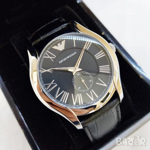 Emporio Armani AR1703 Valente Classic Leather, снимка 2 - Мъжки - 39579298