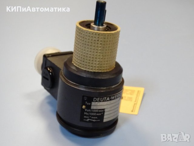 тахогенератор DEUTA-Werke control EF43/2e generotor tachometer, снимка 10 - Резервни части за машини - 40194139