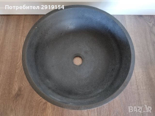 Каменна мивка черен мрамор 2 броя, снимка 3 - Мивки - 38598868