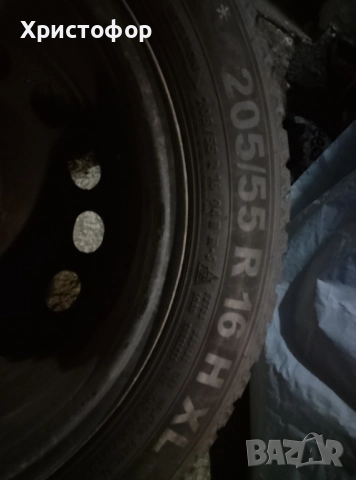 2бр. зимни гуми SEMPERIT 205,55,16 дот 21-22г., снимка 6 - Гуми и джанти - 52078994