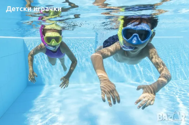 Детски комплект маска и шнорхел Bestway, 3+ години , снимка 4 - Други - 50061794