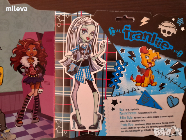 Колекционерско албумче монстър хай и други, снимка 7 - Колекции - 44757332