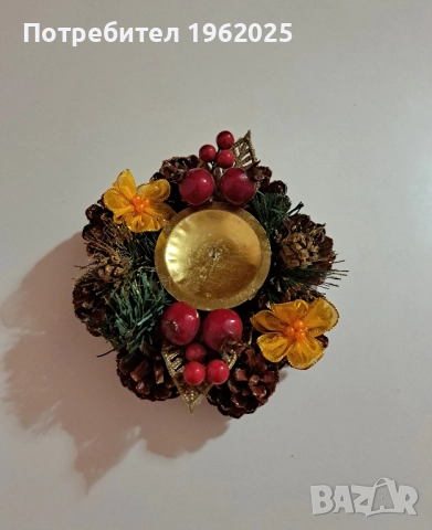 Коледни и Новогодишни Свещници, снимка 8 - Коледни подаръци - 52563915