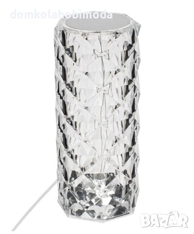 Интериорна пластмасова лампа, USB, 9x21,5 см, 3 нива на яркост 