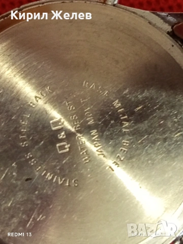 Марков оригинален мъжки часовник Q/Q QUARTZ JAPAN перфектно състояние стилен дизайн 51830, снимка 7 - Мъжки - 53482117