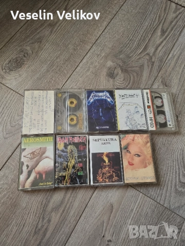 аудиокасети 9 броя