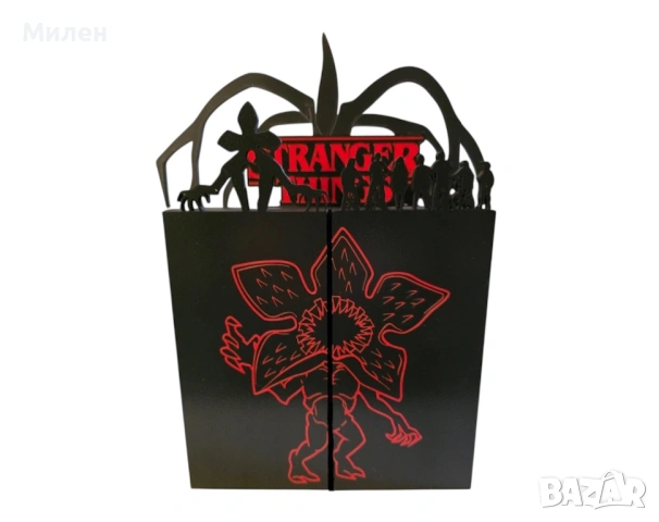 Stranger Things - сгъваема кутия за играчки KinderJoy, снимка 2 - Колекции - 53218668