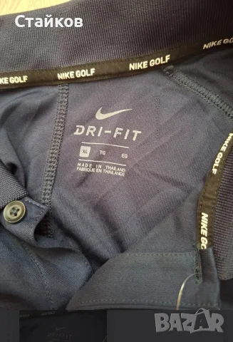 Тениска Nike XL, тъмносиня, снимка 3 - Тениски - 55922565