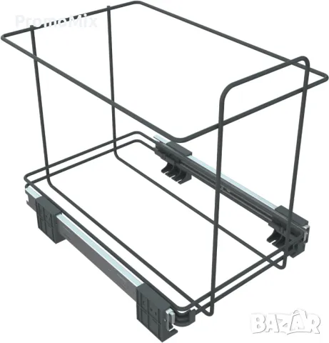 Кош за отпадъци Elletipi Ecofil PF01 34B3 32л За вграждане кош за боклук разделно събиране 4 отделен, снимка 3 - Други стоки за дома - 49166545