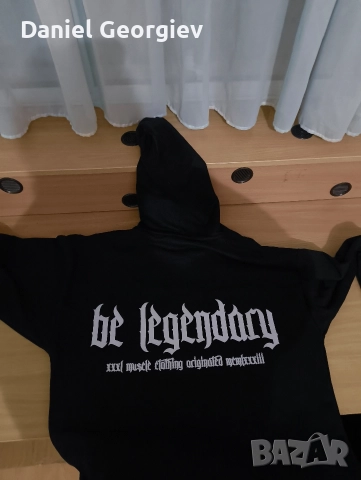 Суичър "be legendary" 3XL, снимка 2 - Суичъри - 52541845