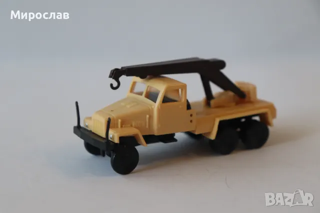 IGRA?? H0 1/87 PRAGA TATRA КАМИОН КРАН МОДЕЛ КОЛИЧКА ИГРАЧКА, снимка 6 - Колекции - 49242558