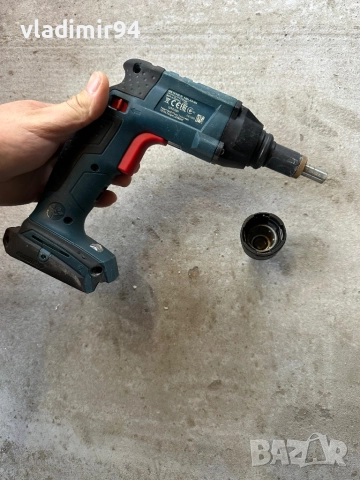 Bosch GSR 18-V-EC TE винтоверт за гипсокартон, снимка 6 - Винтоверти - 52676959