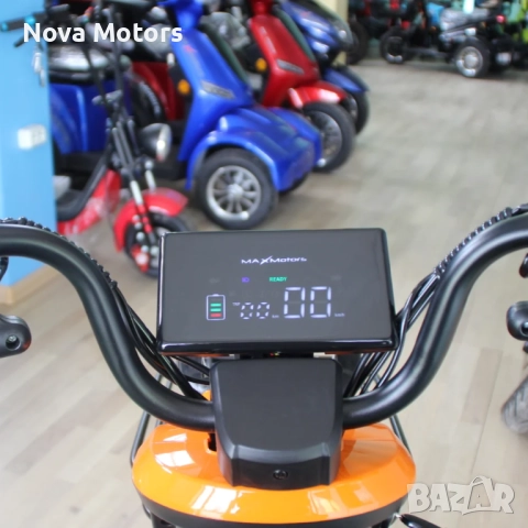 Електрическа Tриместна Tриколка X1 1500W Nova Motors, снимка 6 - Мотоциклети и мототехника - 39348065