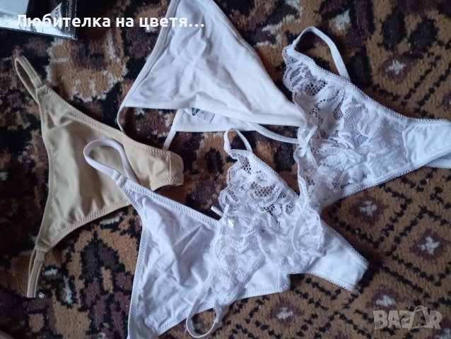 Лот прашки С размер от памук и дантела ,6 лв за брой