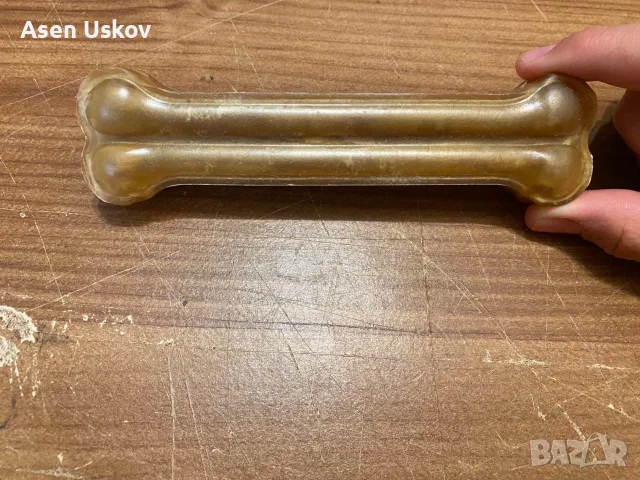 Уникален кучешки кокал 5 броя  14 см за средни и големи кучета