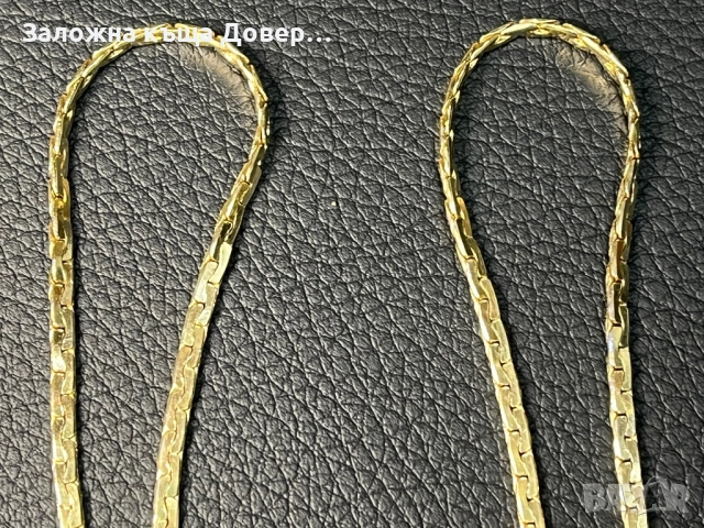 Златен Ланец житен клас синджир  златно ланче 14 к 585 gold zlato zlatni lanec lance , снимка 8 - Колиета, медальони, синджири - 51840190