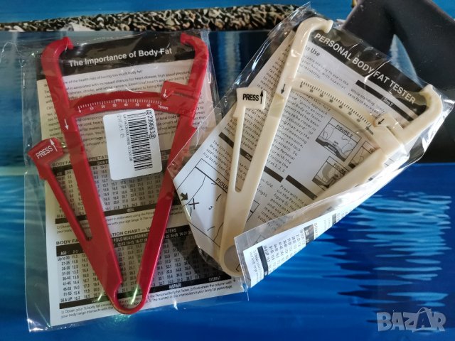 Калипер - уред за измерване на подкожни мазнини + Ръководство, снимка 9 - Фитнес уреди - 35921110