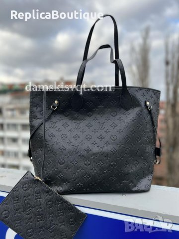 Дамска чанта нова Louis Vuitton лукс черна