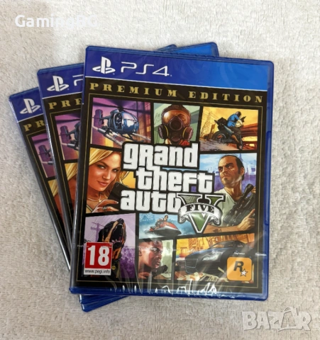 чисто нови Grand Theft Auto V Premium Edition за PS4/PS5, GTA V, GTA 5
