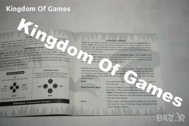 Игра за PS1 Crash Bandicoot Platinum ТЕСТВАНА И РАБОТЕЩА, снимка 13 - Игри за PlayStation - 50094076