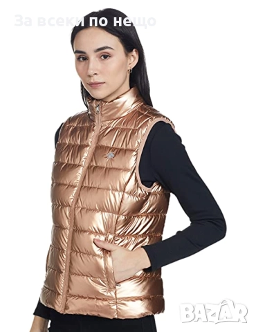 Дамски Златист Елек Код SV-58