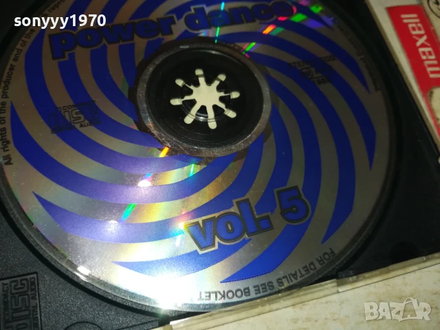 POWER DANCE VOL.5 CD 2207251002, снимка 7 - CD дискове - 51100767