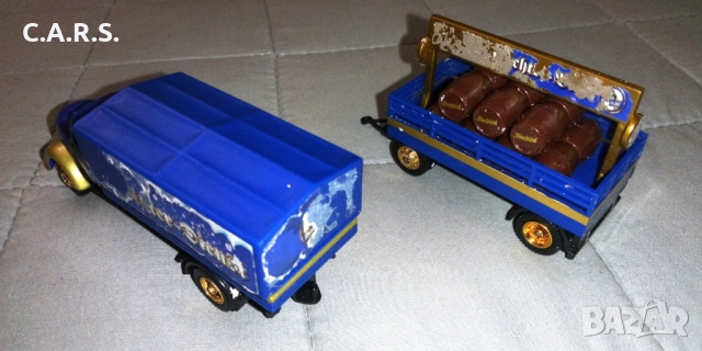 Метални камиони с ремарке Mercedez Benz Actros, MAN...., снимка 16 - Колекции - 52255717