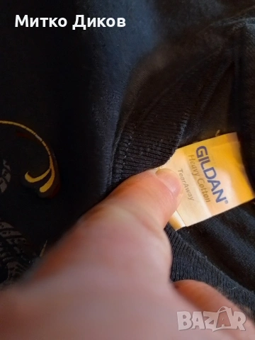 Rock Park Gildan маркова рокерски тениска от тур 2019г. размер С, снимка 8 - Тениски - 53696920