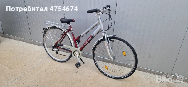 Дамски алуминиев велосипед Winora колело 28", снимка 9 - Велосипеди - 53768262