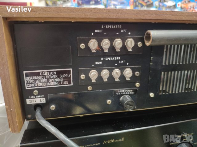 Качествен Стерео Ресивър / Усилвател Hanimex SR-887 Made in Japan, снимка 8 - Ресийвъри, усилватели, смесителни пултове - 39506865