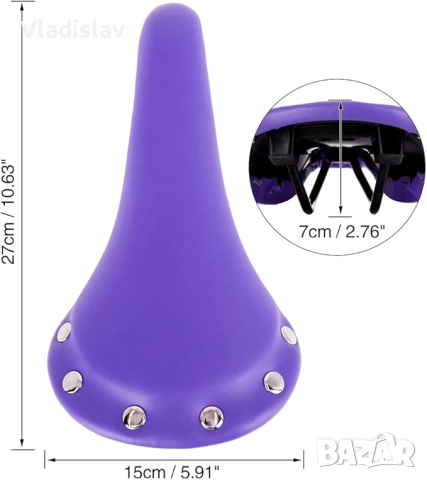 Велосипедна седалка, снимка 2 - Части за велосипеди - 52101902