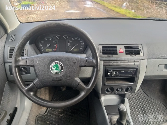 Шкода Фабия 1.4 бензин 12/2004 год Климатик - 1499€ Тел 0897440948, снимка 14 - Автомобили и джипове - 53392829