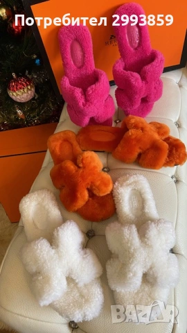 чехли ЕРМЕС*HERMES ORAN 100% WOOL, снимка 4 - Чехли - 53644200