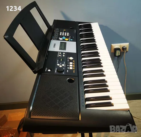 Синтезатор клавир пиано YAMAHA PSR E-223 с 5 октави, снимка 2 - Синтезатори - 55949284